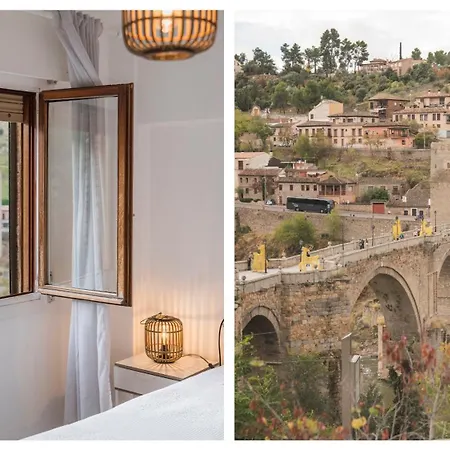 Casa Paseo Del Tajo Parking Incluido - Living Apartamento Toledo