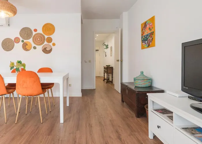 Casa Paseo Del Tajo Parking Incluido - Living 아파트 *