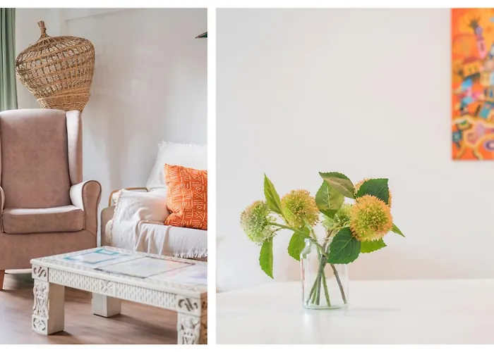 아파트 Casa Paseo Del Tajo Parking Incluido - Living *