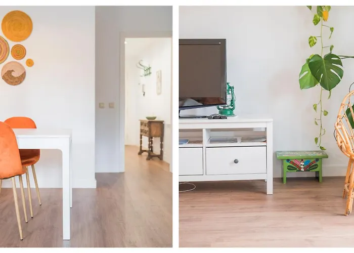 Casa Paseo Del Tajo Parking Incluido - Living Апартаменты Толедо