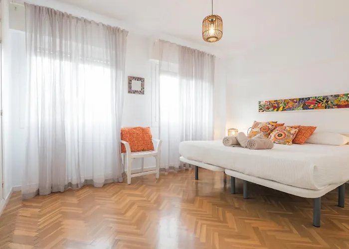 Casa Paseo Del Tajo Parking Incluido - Living Апартаменты *