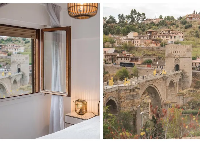 Casa Paseo Del Tajo Parking Incluido - Living 아파트 톨레도