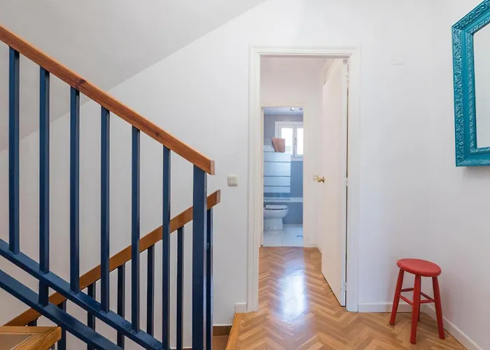 Casa Paseo Del Tajo Parking Incluido - Living *